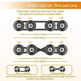 YUM6117 YUMFUGU Car Bumper Release Fastening #3