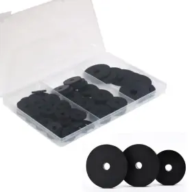 616943712599 ZANGBOER Flat Rubber Washers Spacers Thickn Kit