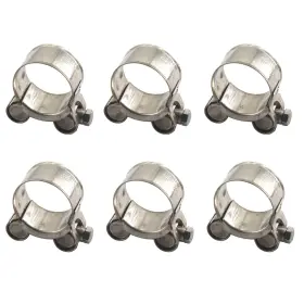 HOSEPIPE01 ZERNIPLE Bolt Hose Clamp Steel Tube Pipe Pac