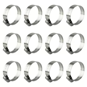 738634297885 ZIPCCI Hose Clamp Pack Steel Worm Gear Fuel Line