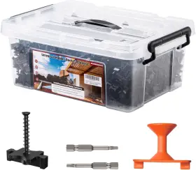 445040266222 ZONEGRACE-FAC Hidden Deck Fasteners Decking