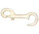 Campbell Chain T7606011 Bolt Snap 3/8 Inch Rigid Open Eye 3-1/2 Inch