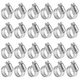 WINL Stainless Steel Hose Clamps 1/2'' - 24PK Size 4 Worm Gear Drive Hose Cla...
