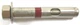 RAWL POWERS 06168 3/4X 4 1/4IN. 304 SS LOK/BOLT CONCRETE ANCHOR 1-Pack
