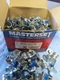 MASTERSET 100 Fasteners CC50-DP100, .300 x 1" x 1/2" Strap Half Clip Cable Clamp