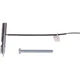 Hillman Medium Duty  Drive Strap Toggle Anchor 1/4 Dia. in. 70 lbs. C (3-PACK)