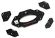 WEN 6-Piece Corner Chamfer Jig and Template Set for Routers 1-1/2, Black