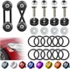 Car Bumper Quick Release Kit Universal Bumper Clips Tabs 4PCS