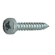 AP Products 012-PSQ500 8 X 1 Pan Head Square Recess Screw, 8 x 1, Zinc, 500/pk