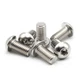 M2 M3 M4 M5 M6 Hex Socket Bolt Button Head Screws Stainless Steel ISO7380