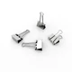Binder Clips Small Metal Clamp 0.75 inch / 19 mm (Silver, 40 PCS) Silver 40 Pcs
