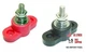 Fastronix Stainless Steel Single Stud Power and Ground Junction Block Red 1/4"