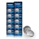 PGSONIC CR2450 Batteries, 3 Volt Lithium Coin Battery 10 Count, High 10 PCS 