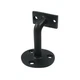 Deltana HRC253 Black Solid Brass Hand Rail Bracket