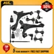 12PC Suspension Kit Control Arms Ball Joints Tie Rods For Honda Civic 2001-2005