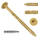 FMhotu 41/2 Inch HeavyDuty Outdoor Deck Screws, 50Pcs Star Drive Decking Wood...