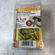 Hillman #4-6 X 7/8"  Ribbed Plastic Anchor Part # 41820 Drywall Plaster Brick