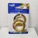 National Hardware Pole Socket Set  1-3/8" opening Brass Finish N191-551 V105