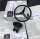 💎Front Hood Standing  Star Emblem Black Fit For Mercedes-Benz C E S W204 S260💎