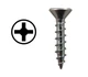 Blum MCFPT586LH-1C #6 X 5/8" Flat Head, Coarse Thread Wood Screw Box Of 100