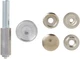 General Tools 1265 Snap Fastener Kit with 6 Fasteners Kit, Multicolor 