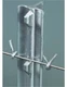 Dare 440 Galvanized Steel 11 ga. Studded T-Post Fastening Clip 3 H in. 8 Pack