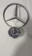 Front Hood Ornament Mounted Star Badge Logo Emblem Fit For Mercedes-Benz 