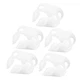 Kyuionty 5 Pcs 1/8"  1/4" Tube O.D. Plastic Tubing Clamps, Adjustable Tube Cl...