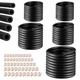 25Ft 5 Sizes Fuel Line Hose Kit - 3/8" 5/16" 1/4" 1/2" 3/16" ID NBR Rubber Fu...