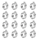 WINL Stainless Steel Hose Clamps - 16 Pack Worm Gear Drive Hose Clamps SAE 12...