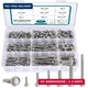 SATANTECH #8#10#14 Self Drilling Screws Assortment Kit,410 Stainless Steel Self 