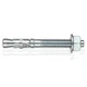 QTLCOHD 1/2 x 33/4 Inch Concrete Anchors Carbon Steel Wedge Anchor Bolts for ...