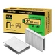 meite 15.5 Gauge Flooring Staples, 2Inch Length 1/2Inch Crown Hardwood Floor ...