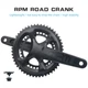 170/172.5mm Road Bike Crankset 110BCD 50-34T 11 Speed Hollow Double Sprocket