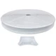 Automotive Authority White Vinyl 1" Insert Molding Trim Screw 100 ft, 