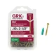 GRK Fasteners R4&trade; #10 x 2-1/2 Inch, Multi-Purpose Framing Screws, 80 PCS, Rust