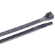UV Black Cable Zip Ties - 11 Standard Size (100 Pack) by Ancor 199211