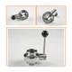 Stainless Steel Butterfly Valve 6"/152mm Sanitary Tri Clamp Butterfly Valve New
