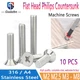 Flat Head Phillips M2 M3 M4 M5 M6 M8 A4 Stainless Countersunk Machine Screws