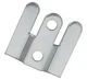National Hardware N260190 V2539 1" x 1" Flush Mount Hanger Zinc Plated Finish