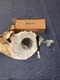 Vintage NOS Cats Eye Accessory Mirror Camper Wagon Truck Hot Rod Round Custom