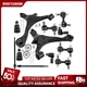 12pcs Front Lower Control Arm with Ball Joint and Tie Rod For 01-05 Honda Civic