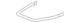Genuine Honda Slide Lever 81365-SHJ-A01