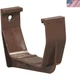Amerimax 5-in. Vinyl Exterior Gutter Hook - Heavy Duty with Contemporary Finish