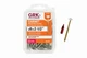 GRK White Cabinet #8 x 2-1/2" Screws 80-Ct. - 120660