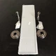 Deltana Glass Towel Shelf. Antique Satin Nickel. R2015-U15A/620. G5