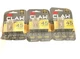 3 Pks 3M CLAW 3 Drywall Picture Hanger & 3 Spot Marker Per Pack Total 9 Hanger