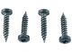 AP Products 012-PSQ500BL 8X3/4 Pan Head Square Recess Screw 8 x 3/4 Black