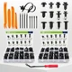 Frokom 480pcs Car Retainer Clips,12 Most Popular Sizes Nylon Push Pin Set,Aut...