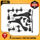 12PC Suspension Kit Control Arms Ball Joints Tie Rods Fits Honda Civic 2001-2005